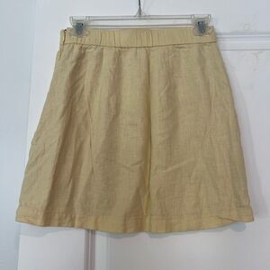 Abercrombie & Fitch Cream Skirt